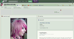 Desktop Screenshot of miss-fetus-cock-slap.deviantart.com