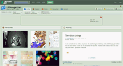 Desktop Screenshot of littlesugarchan.deviantart.com