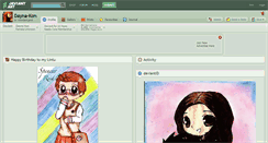 Desktop Screenshot of dayna-kon.deviantart.com