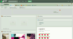 Desktop Screenshot of chipilina.deviantart.com