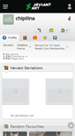 Mobile Screenshot of chipilina.deviantart.com