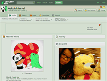 Tablet Screenshot of melodicinterval.deviantart.com