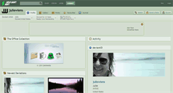 Desktop Screenshot of juliewiens.deviantart.com