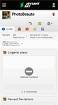 Mobile Screenshot of photobeaute.deviantart.com