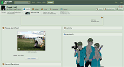 Desktop Screenshot of freak1992.deviantart.com