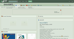Desktop Screenshot of keroro-robots.deviantart.com
