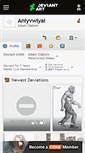 Mobile Screenshot of aniyvwiyai.deviantart.com