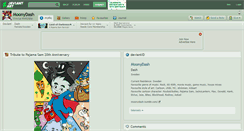 Desktop Screenshot of moonydash.deviantart.com