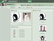 Tablet Screenshot of nnoiszay-fc.deviantart.com