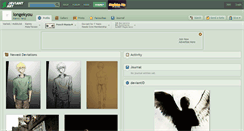 Desktop Screenshot of longekyou.deviantart.com