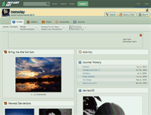 Tablet Screenshot of neesolay.deviantart.com