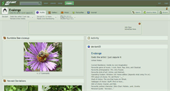 Desktop Screenshot of evalenge.deviantart.com