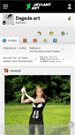 Mobile Screenshot of dagada-art.deviantart.com