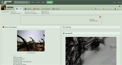 Desktop Screenshot of catotas.deviantart.com