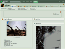 Tablet Screenshot of catotas.deviantart.com