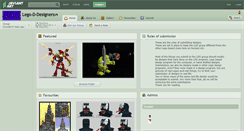 Desktop Screenshot of lego-d-designers.deviantart.com