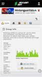 Mobile Screenshot of nintengaartists.deviantart.com