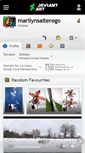 Mobile Screenshot of marilynsalterego.deviantart.com