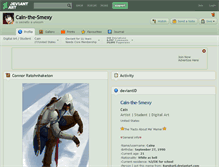 Tablet Screenshot of cain-the-smexy.deviantart.com