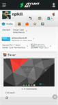 Mobile Screenshot of npikill.deviantart.com