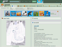 Tablet Screenshot of ajmm68.deviantart.com