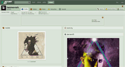 Desktop Screenshot of hassmework.deviantart.com