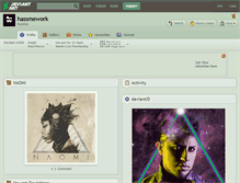 Tablet Screenshot of hassmework.deviantart.com