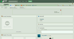 Desktop Screenshot of myparts.deviantart.com