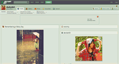 Desktop Screenshot of dustydoll.deviantart.com