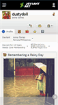 Mobile Screenshot of dustydoll.deviantart.com