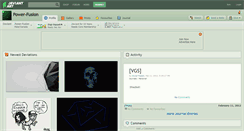 Desktop Screenshot of power-fusion.deviantart.com