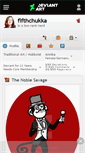 Mobile Screenshot of fifthchukka.deviantart.com