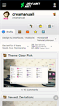 Mobile Screenshot of creamanuali.deviantart.com