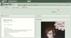 Desktop Screenshot of invader-sideos.deviantart.com