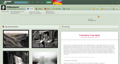 Desktop Screenshot of hiddenplanet.deviantart.com