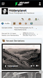 Mobile Screenshot of hiddenplanet.deviantart.com