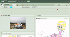 Desktop Screenshot of macaustar.deviantart.com