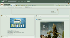 Desktop Screenshot of krosavcheg.deviantart.com