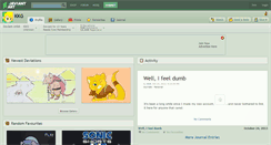 Desktop Screenshot of kkg.deviantart.com