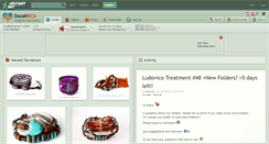 Desktop Screenshot of docali.deviantart.com