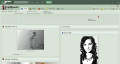 Desktop Screenshot of lightexorcist.deviantart.com