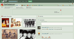 Desktop Screenshot of final-fantasylover.deviantart.com