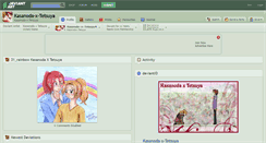 Desktop Screenshot of kasanoda-x-tetsuya.deviantart.com