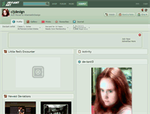 Tablet Screenshot of cljdesign.deviantart.com