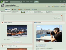 Tablet Screenshot of evrengunturkun.deviantart.com