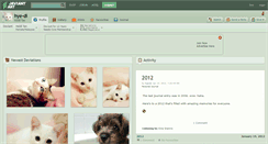 Desktop Screenshot of hye-di.deviantart.com