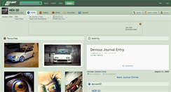 Desktop Screenshot of mek-sd.deviantart.com