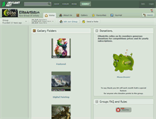 Tablet Screenshot of eliteartists.deviantart.com