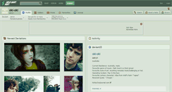 Desktop Screenshot of oki-oki.deviantart.com