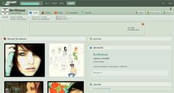 Desktop Screenshot of deviliciouso.deviantart.com
